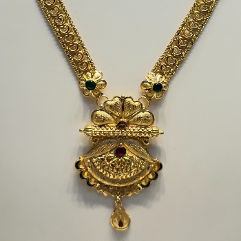 Floral Gem-Accent Gold Pendant Necklace or Haar-https://s3.ap-south-1.amazonaws.com/prod-media-vyaparify-com/vcards/products/195816/product_1745417294_6808f44ea2eee.png Image