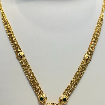 Floral Gem-Accent Gold Pendant Necklace or Haar-https://s3.ap-south-1.amazonaws.com/prod-media-vyaparify-com/vcards/products/195817/product_1745417294_6808f44ebfe88.png Image
