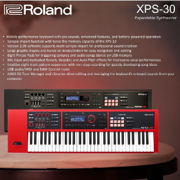  ROLAND XPS -30 AMIT MUSIC HOUSE AMIT MUSIC HOUSE  Shop No M-15 Haat Road 1 Floor MBS Nagar Near Petrol Pump Sunday Market Kota Jn.