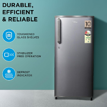 Midea 190 L 2 Star Direct Cool Refrigerator (Silver, Hairline, 2025 Model)-https://s3.ap-south-1.amazonaws.com/prod-media-vyaparify-com/vcards/products/216425/product_1746685732_681c4f24ee46e.png Image