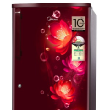 Midea 190L Direct Cool Refrigerator (2 Star, Wine Flower, Handle)-https://s3.ap-south-1.amazonaws.com/prod-media-vyaparify-com/vcards/products/216445/product_1746687651_681c56a35136e.png Image