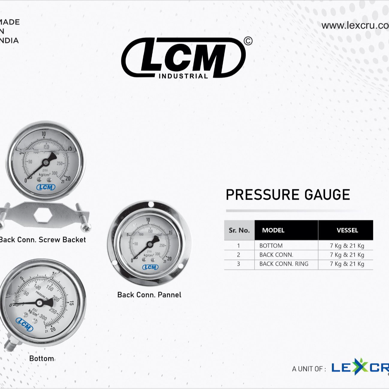  LEXCRU Industrial Water RO Systems KING ENTERPRISES F111/9, Kishangarh-vasant Kunj, (Near MCD School And Opposite Cng Petrol Pump)