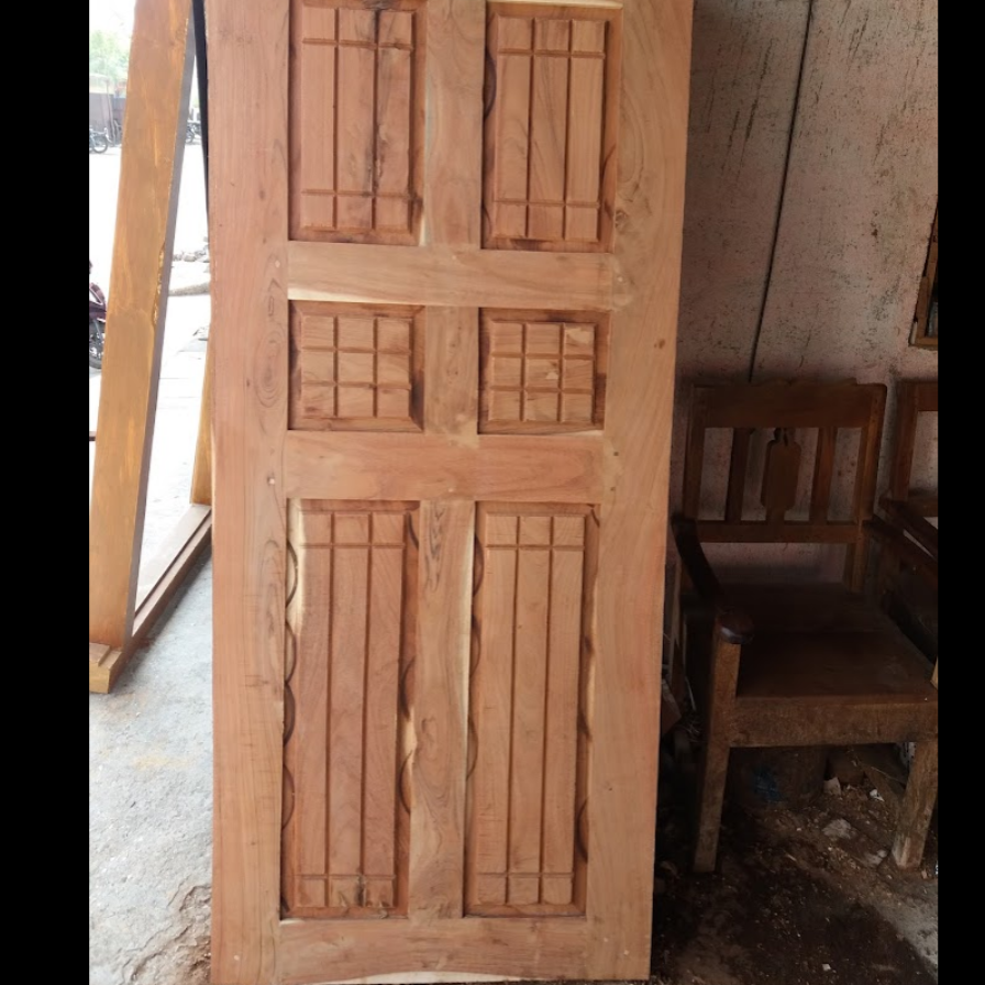  Sagwan Wood Door RAMDEV SOHANLAL SHARMA Bansilal Nagar, Minatai Thakare Chowk, Ambajogai 431517
