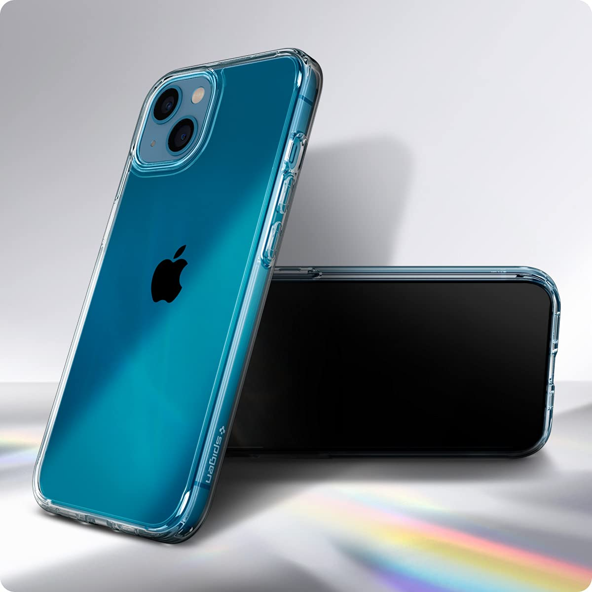 Spigen Ultra Hybrid Back Cover Case Compatible with iPhone 13 (TPU + Poly Carbonate | Crystal Clear)-https://s3.ap-south-1.amazonaws.com/prod-media-vyaparify-com/vcards/products/224561/product_1747044230_6821c7866aed4.png Image