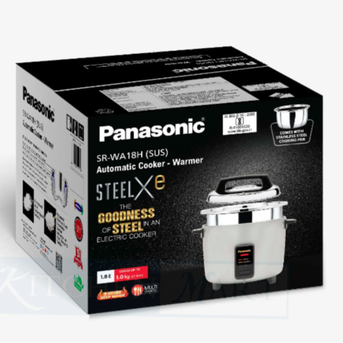 Panasonic SR-WA18H(SUS) With Stainless Steel Tri-Ply Cooking Pan Electric Rice Cooker  (1.8 L, Silver)-https://s3.ap-south-1.amazonaws.com/prod-media-vyaparify-com/vcards/products/227387/product_1747142556_6823479cb5ee0.png Image