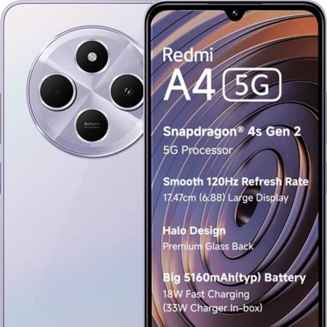 Redmi A4 5g 4/64 purple-https://s3.ap-south-1.amazonaws.com/prod-media-vyaparify-com/vcards/products/231274/product_1747249561_6824e99987cb6.png Image
