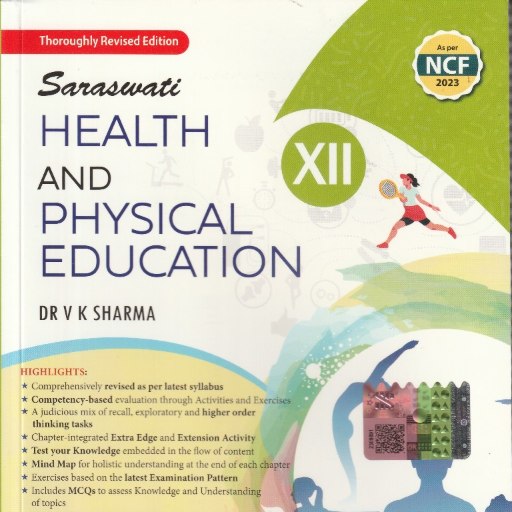  Saraswati physical education class 12 th KASIMUDDIN AND SONS SHOP NO-1154 MAIN ROAD, Gole Bazar, RAIPUR, Chhattisgarh, 492001