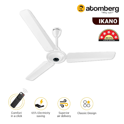 atomberg Ikano (White)1200mm BLDC Motor 5 Star Rated Ceiling Fans for Home with Remote Control-https://s3.ap-south-1.amazonaws.com/prod-media-vyaparify-com/vcards/products/241051/product_1747573729_6829dbe101e42.png Image