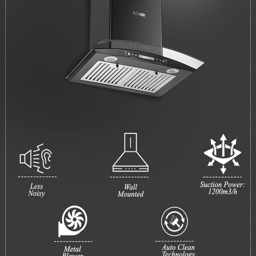BLOWHOT Electra S BAC MS, Black Chimney 60 Cm 1200 m3/hr, Features Motion Sensor, Baffel Filter With Recycling Mode, Metal Blower-https://s3.ap-south-1.amazonaws.com/prod-media-vyaparify-com/vcards/products/241085/product_1747578310_6829edc65545e.png Image