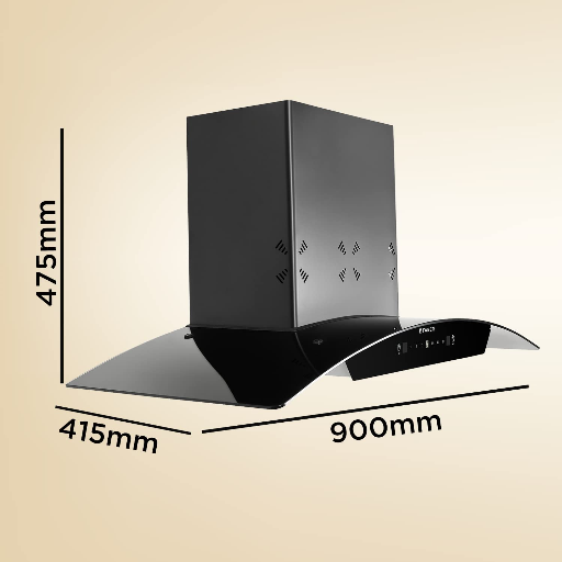 Faber 90cm 1250 m3/hr, 6 way Silent suction, Autoclean Chimney, Filterless,12Yr Warranty on Motor(2Yr Comprehensive), Autoclean Alarm, Mood Lt (HOOD ORIENT 3D IN HC SC FL BK 90,Gesture Control,Black)-https://s3.ap-south-1.amazonaws.com/prod-media-vyaparify-com/vcards/products/241090/product_1747579214_6829f14ea1fa7.png Image