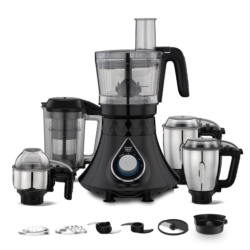Preethi Zodiac Cosmo MG236 Mixer Grinder 750 watt with 5 Jars Includes Super Extractor juicer Jar & Master Chef + Food Processor Jar, Black-https://s3.ap-south-1.amazonaws.com/prod-media-vyaparify-com/vcards/products/241249/product_1747634959_682acb0f8fd9c.png Image
