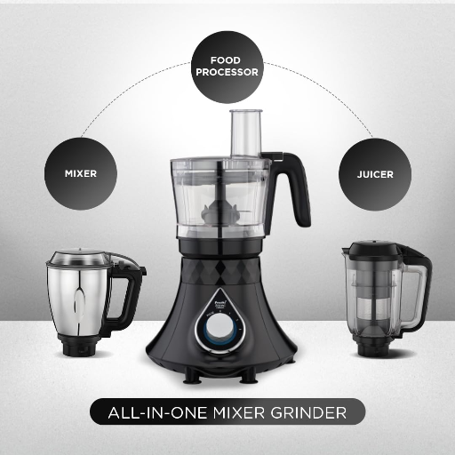 Preethi Zodiac Cosmo MG236 Mixer Grinder 750 watt with 5 Jars Includes Super Extractor juicer Jar & Master Chef + Food Processor Jar, Black-https://s3.ap-south-1.amazonaws.com/prod-media-vyaparify-com/vcards/products/241250/product_1747634959_682acb0faf863.png Image
