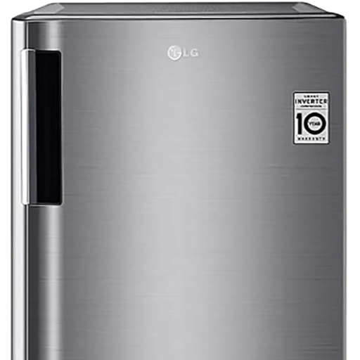 LG 171L, Single Door Vertical Freezer, Smart Inverter, Shiny Steel Finish(GN-304SLBT)-https://s3.ap-south-1.amazonaws.com/prod-media-vyaparify-com/vcards/products/241269/product_1747635252_682acc34233ea.png Image
