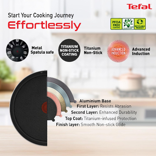 Tefal Day by Day Non-Stick Frypan Titanium Non-Stick Coating 28 cm-https://s3.ap-south-1.amazonaws.com/prod-media-vyaparify-com/vcards/products/241337/product_1747635625_682acda94c97a.png Image
