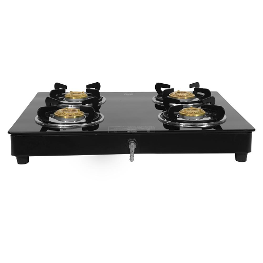 BPL Glass Top 4 Burner Gas Stove with Toughened Glass Top, Brass Burner & Valve, Nylon Base Knobs- 4BR-https://s3.ap-south-1.amazonaws.com/prod-media-vyaparify-com/vcards/products/244797/product_1747724537_682c28f930d6d.png Image