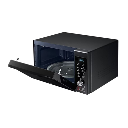 Samsung 32 L Convection Microwave Oven (MC32A7056CK/TL, Black, Slimfry)-https://s3.ap-south-1.amazonaws.com/prod-media-vyaparify-com/vcards/products/249571/product_1747895306_682ec40a0f28d.png Image