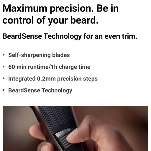 PHILIPS Bt 3415/15 3000 Series Beard Trimmer, Battery Powered-https://s3.ap-south-1.amazonaws.com/prod-media-vyaparify-com/vcards/products/251015/product_1747927913_682f4369d0229.png Image
