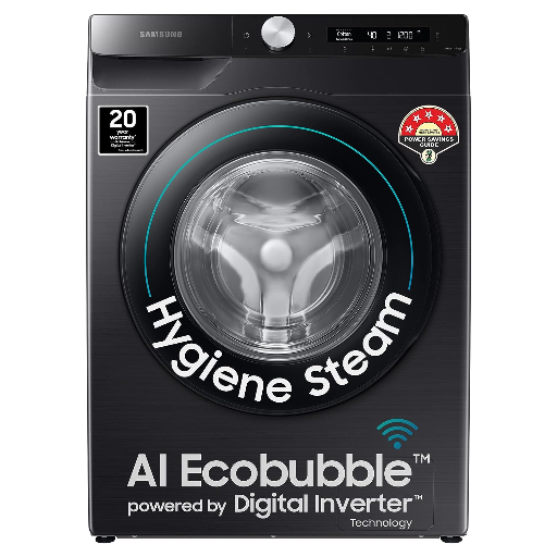 Samsung 9 Kg 5 Star Wi-Fi Inverter Fully-Automatic Front Loading Washing Machine Appliance (WW90T504DAB1TL, Black Caviar, In-Built Heater)-https://s3.ap-south-1.amazonaws.com/prod-media-vyaparify-com/vcards/products/256286/product_1748091974_6831c44644e6c.png Image