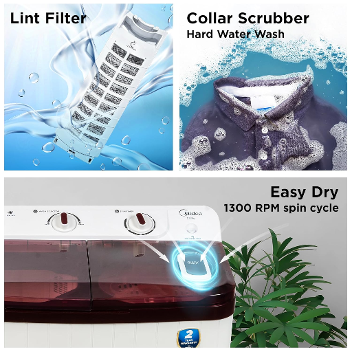 Midea 7.5 kg Semi Automatic Top Load Washing Machine, Maroon White(2 Years Warranty on product, 5 Years Warranty on Motor)-https://s3.ap-south-1.amazonaws.com/prod-media-vyaparify-com/vcards/products/256307/product_1748093842_6831cb9218cc0.png Image