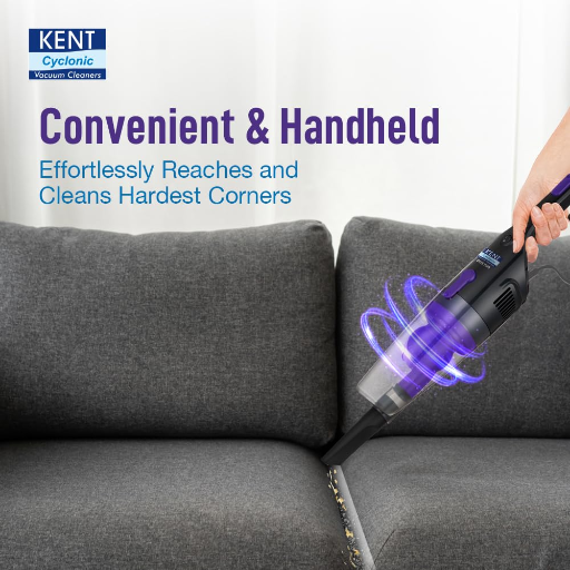 KENT Duster Vacuum Cleaner 600 W with HEPA Filter and Cyclone 5 Technology | Bagless Design | High Suction Power &gt;16 Kpa | Ideal for Curtain,Carpet,Sofa and Car | Purple & Black-https://s3.ap-south-1.amazonaws.com/prod-media-vyaparify-com/vcards/products/256399/product_1748100310_6831e4d696d1f.png Image