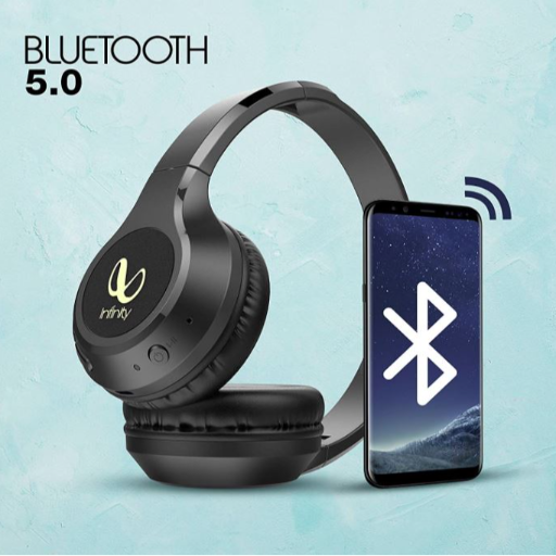 Infinity (JBL) Glide 500, 20 Hrs Playtime with Quick Charge, Wireless On Ear Headphone with Mic, Deep Bass, Dual Equalizer, Bluetooth 5.0 with Voice Assistant Support (Black)-https://s3.ap-south-1.amazonaws.com/prod-media-vyaparify-com/vcards/products/256756/product_1748180754_68331f12ae6b2.png Image
