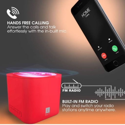 iBall Musi Play A1 Wireless Ultra-Portable Bluetooth Speakers with FM | Micro SD Card Slot & Built-in Mic (Hot Red)-https://s3.ap-south-1.amazonaws.com/prod-media-vyaparify-com/vcards/products/256830/product_1748185668_68333244992dc.png Image