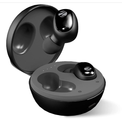 Zebronics Zeb-Sound Bomb 1 TWS Earbuds with BT5.0, Up to 12H Playback, Touch Controls, Voice Assistant, Splash Proof with Type C Portable Charging Case (Black)-https://s3.ap-south-1.amazonaws.com/prod-media-vyaparify-com/vcards/products/256832/product_1748185824_683332e0566a7.png Image