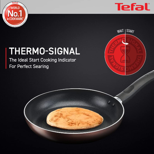 Tefal Day by Day Non Stick Frypan, Smart Thermo Signal Temperature Indicator Technology, Titanium Coating, Black, DDFP-24cm-https://s3.ap-south-1.amazonaws.com/prod-media-vyaparify-com/vcards/products/258951/product_1748260873_6834580917008.png Image