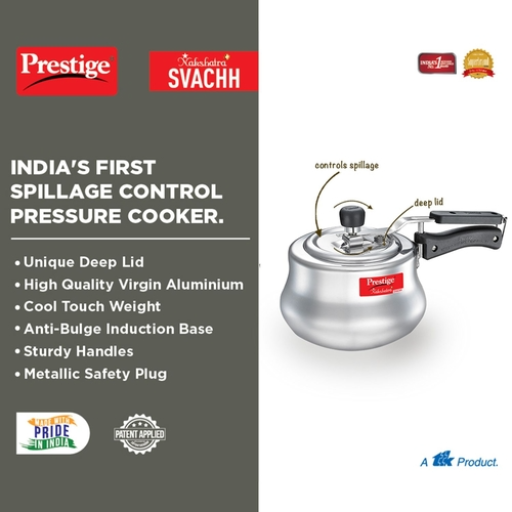 Prestige Nakshatra Svachh handi cooker 3L Induction Bottom Pressure Cooker (Aluminium)-https://s3.ap-south-1.amazonaws.com/prod-media-vyaparify-com/vcards/products/259027/product_1748263459_68346223b3d21.png Image