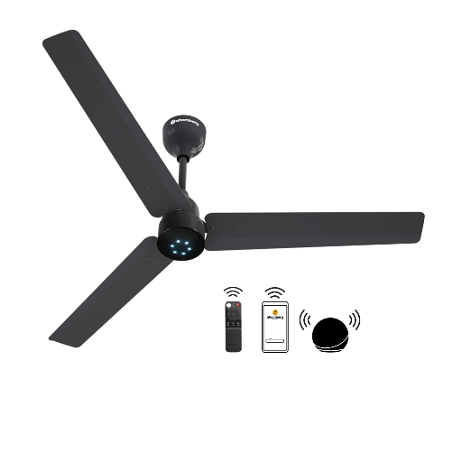 atomberg Renesa Smart 1200mm BLDC Ceiling Fan with IoT & Remote | Energy Efficient Ceiling Fan | Ceiling fan for Living Room | High Air Delivery with LED Indicators (Pebble Grey)-https://s3.ap-south-1.amazonaws.com/prod-media-vyaparify-com/vcards/products/259168/product_1748270069_68347bf55e22d.png Image