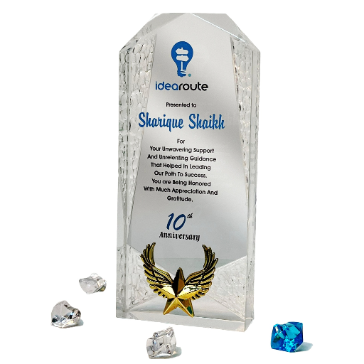  Acrylic Trophy 8523 VIJAY TROPHIES Hatkeshwar Rd, Near Hatkeshwar Police Chowky, Gujarat Housing Board, Maninagar East, Khokhra, Ahmeda, Ahmedabad-380006, Gujarat, India