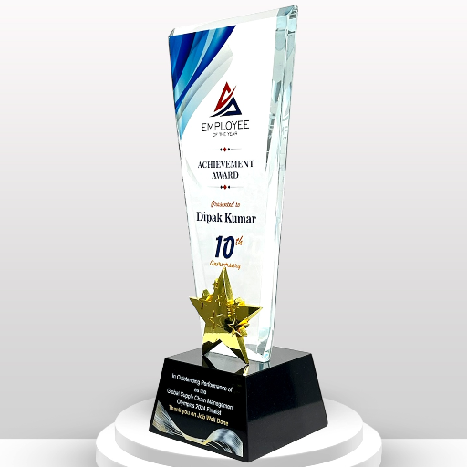  Crystal Trophy CG 542 VIJAY TROPHIES Hatkeshwar Rd, Near Hatkeshwar Police Chowky, Gujarat Housing Board, Maninagar East, Khokhra, Ahmeda, Ahmedabad-380006, Gujarat, India