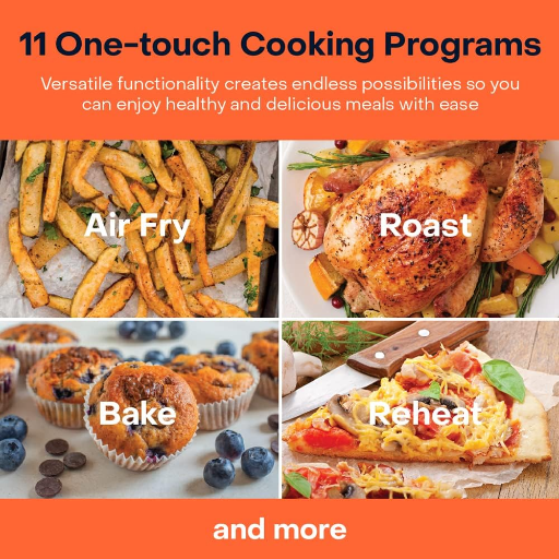 Nutricook Air Fryer, Touch Control Panel, Cook with Little or No Oil, 10 Preset Functions, 1500 Watts, 2 Years Warranty (5.7L VIsion Black)-https://s3.ap-south-1.amazonaws.com/prod-media-vyaparify-com/vcards/products/261342/product_1748357718_6835d2567a95e.png Image