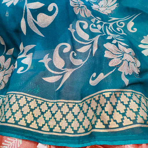  Jorjet saree SATISH CHAND C O MAHAKAL SADI  AND VASTRA BHANDAR  GIRRAJ MARKET KUMHER TIRAHA NADBAI