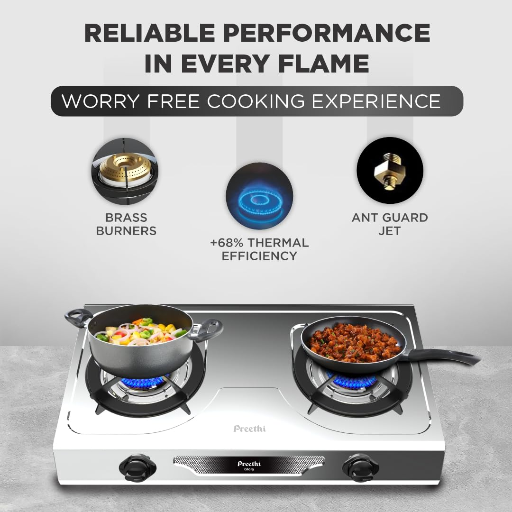 Preethi Glory 2 Burner Gas stove Stainless Steel-https://s3.ap-south-1.amazonaws.com/prod-media-vyaparify-com/vcards/products/296689/product_1750517335_6856c65780ee5.png Image
