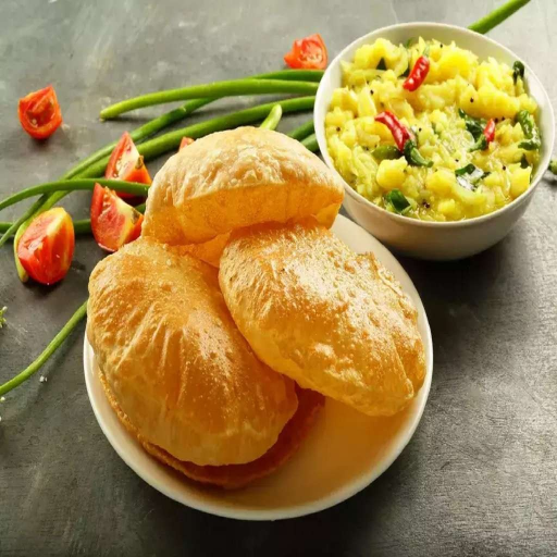  Poori – Fluffy South Indian Breakfast Classic from Thanjavur LAKSHMI IDLY KADAI Lakshmi Idli Kadai, South Main Street, Thanjavur -613009