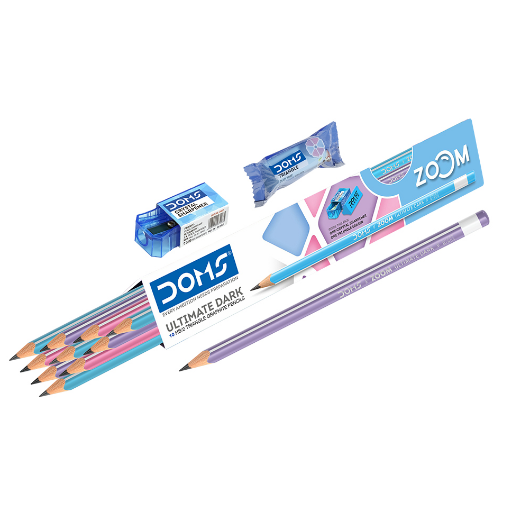 DOMS Zoom Triangle Pencil 10 Pcs Pack-https://s3.ap-south-1.amazonaws.com/prod-media-vyaparify-com/vcards/products/297974/product_1751039039_685ebc3fe0c28.png Image