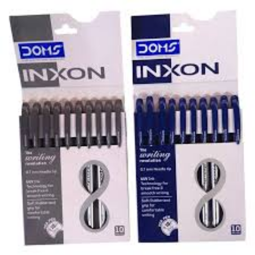 DOMS INXON Ball Pen 10 Pc Pack-https://s3.ap-south-1.amazonaws.com/prod-media-vyaparify-com/vcards/products/298084/product_1751125770_68600f0a559ed.png Image