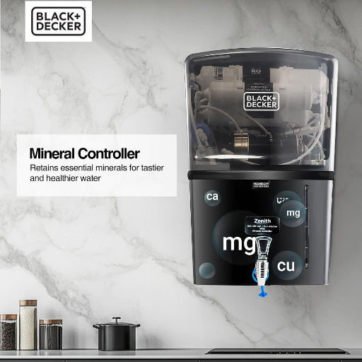 BLACK+DECKER Zenith RO Water Purifier RO+UV+UF+Cu+Alkaline, Mineral Controller-https://s3.ap-south-1.amazonaws.com/prod-media-vyaparify-com/vcards/products/300183/product_1751817564_686a9d5c854a9.png Image