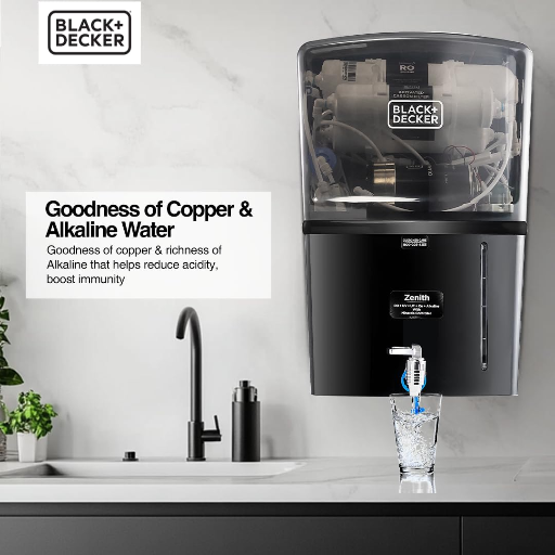 BLACK+DECKER Zenith RO Water Purifier RO+UV+UF+Cu+Alkaline, Mineral Controller-https://s3.ap-south-1.amazonaws.com/prod-media-vyaparify-com/vcards/products/300184/product_1751817564_686a9d5c95f9d.png Image