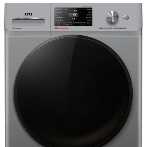 IFB Executive MSN 9014K CMS Front Load Washing Machine 9 kg | 1400 rpm | Metallic Silver-https://s3.ap-south-1.amazonaws.com/prod-media-vyaparify-com/vcards/products/300359/product_1751874612_686b7c344e27a.png Image