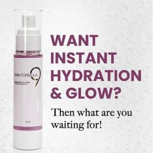  SKIN FORMULA 9 RADIANT GLOW FACE MIST VESTIGE Medchal