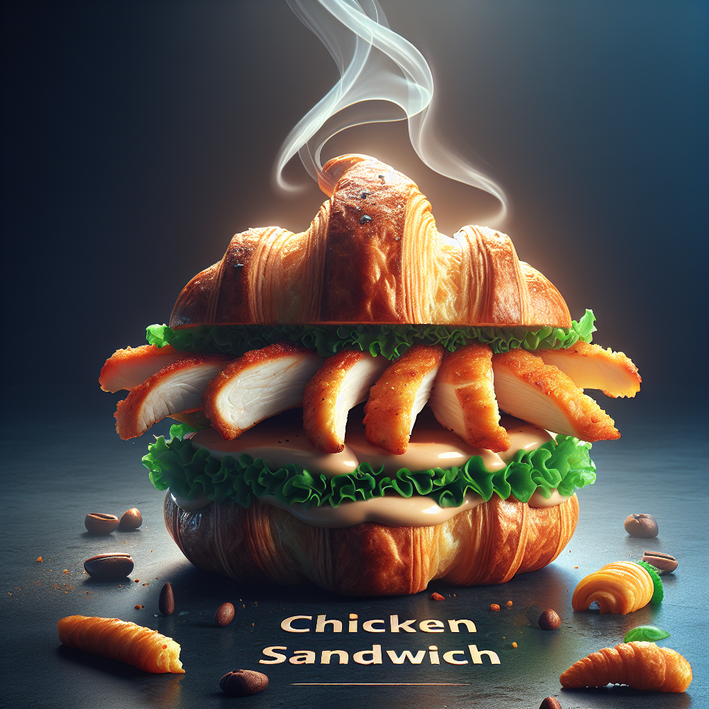  Croissants Chicken Sandwich SMRUTI MANJARI PRADHAN MR. BREADO  Pokhariapada ,Front Of Axis Bank ,Patttamundai