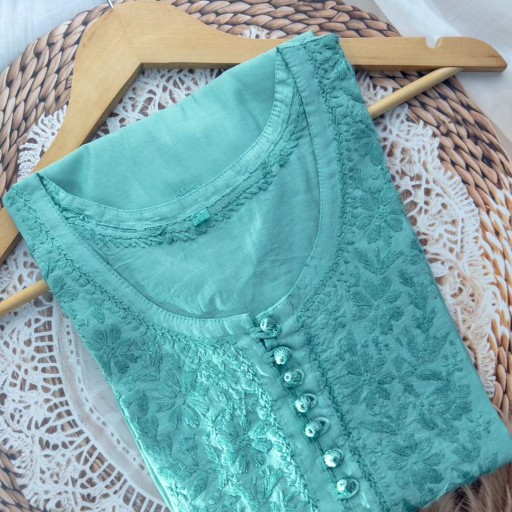 QURAISHIYA BUTTON CHANDERI KURTIS, BEAUTIFULLY CRAFTED IN SOFT PASTEL SHADES  🌿 KURTI FABRIC: - CHANDERI  🌿-https://s3.ap-south-1.amazonaws.com/prod-media-vyaparify-com/vcards/products/360056/product_1758390148_68cee784aa986.png Image