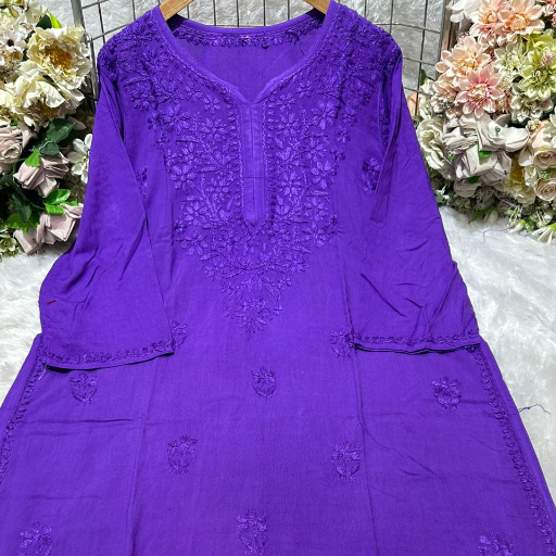DYED RAYON GALA BUTI WORL KURTI.-https://s3.ap-south-1.amazonaws.com/prod-media-vyaparify-com/vcards/products/364075/product_1758778160_68d4d3306edd9.png Image