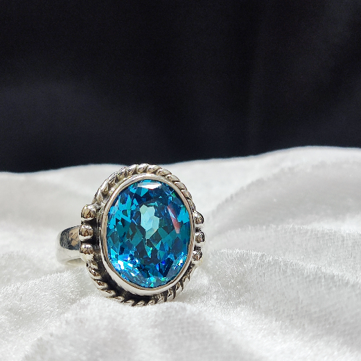 Blue CZ Ring, Sterling Silver Ring-https://s3.ap-south-1.amazonaws.com/prod-media-vyaparify-com/vcards/products/367863/product_1759219890_68db90b215580.png Image