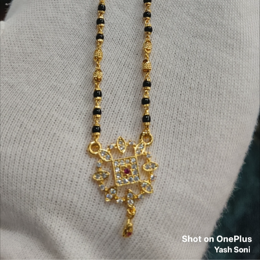  Short mangalsutra YASH SONI Vagheshwari  Jeweller And  Silver Art Near By Old State Bank Of India Partapur Tehsil Garhi Banswara Rajasthan
