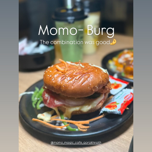  Mo- burg SAIKAT NANDI C O Momo Magic  Cafe Gorakhnath  Road Gorakhnath Mandir Road Near By Jhulelal Mandir Beside Of City Kart Gorakhpur
