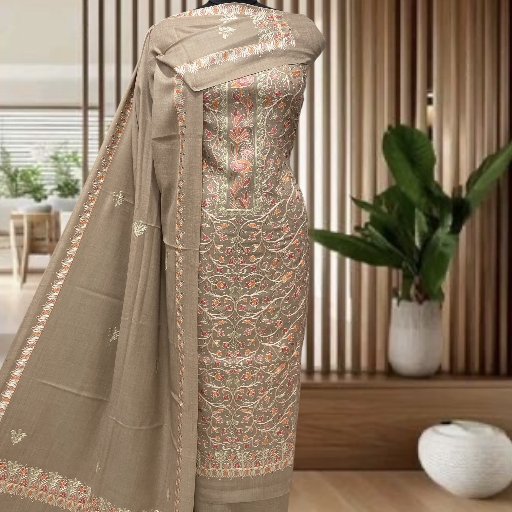  Hand Embroidery suit with dupata CAVERY COTTAGE EMPORIUM 3 Whitefield Main Road Anugrah Complex, Hoodi Village Next To ICICI Bank, Bengaluru, Karnataka, 560048