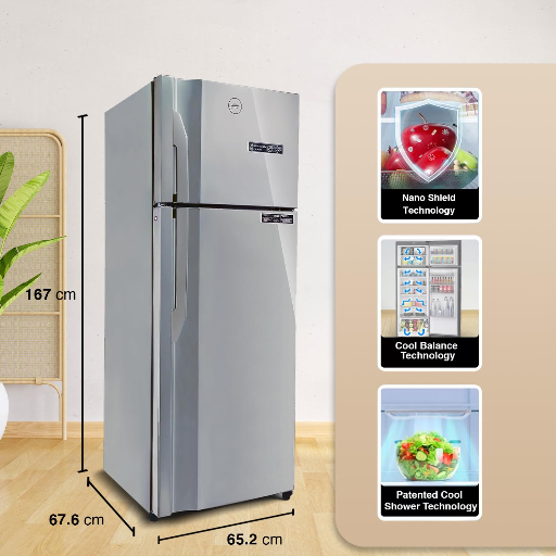 Godrej 330 L 2 Star Fully Convertible 4-In-1, Nano Shield Technology, Inverter Frost Free Double Door Refrigerator (RT EONVIBE 366B RCIT ST RH, Steel Rush)-https://s3.ap-south-1.amazonaws.com/prod-media-vyaparify-com/vcards/products/389478/product_1761031470_68f7352e2df08.png Image